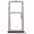 SIM Card Tray + SIM Card Tray / Micro SD Card for Huawei Mate 10 (Silver)