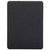 Cloth Texture Pattern Case for iPad 9.7 (2018) & iPad 9.7 inch (2017), with Three-folding Holder & Pen Slots(Black)
