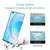 For Honor 50 Lite 50 PCS 0.26mm 9H 2.5D Tempered Glass Film