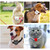Hanhan Smiley Cute Cartoon Pet Collar Anti-lost Tracker Silicone Case For AirTag(Red)
