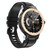 E19 1.28 inch Color Screen Smart Watch, IP68 Waterproof,Support Heart Rate Monitoring/Blood Pressure Monitoring/Blood Oxygen Monitoring/Sleep Monitoring(Gold)