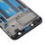 For OPPO A57 Front Housing LCD Frame Bezel Plate  (Black)