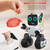 JJR/C R4 Cady Wile 2.4GHz Intelligent Remote Control Robo-advisor Money Management Robots Toy with Colorful LED Light, Remote Control Distance: 15m, Age Range: 8 Years Old Above (Red)