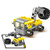KAZI 16 in 1 Sets DIY Construction Engineering Vehicles Excavator Model Building Blocks Compatible City Construction Bricks Toys, Age Range: 6 Years Old Above