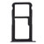 For Huawei P10 Lite SIM Card Tray & SIM / Micro SD Card Tray(Black)