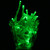 3m String Decoration Light, For Christmas Party, 30 LED, 2-Mode Flash, Battery Powered(Green Light)
