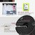 A2B5 720P 1.0 Mega Pixel 2 x Bullet AHD Cameras AHD DVR Kit, Support Night Vision / Motion Detection, IR Distance: 20m(Black)