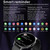 QS06 1.28 inch Color Screen Smart Watch, IP67 Waterproof,Support Body Temperature Monitoring/Heart Rate Monitoring/Blood Pressure Monitoring/Blood Oxygen Monitoring/Sleep Monitoring/Predict Menstrual Cycle Intelligently(Black)
