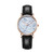CAGARNY 6812 Round Dial Alloy Gold Case Fashion Women Watch Quartz Watches with PU Leather Band