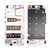 For Huawei nova Front Housing LCD Frame Bezel Plate(White)