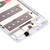 For Huawei nova Front Housing LCD Frame Bezel Plate(White)