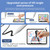 ROCK B03 Replaceable Active Magnetic Capacitive Pen for iPad 2018 or Above(White)