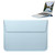 Universal Envelope Style PU Leather Case with Holder for Ultrathin Notebook Tablet PC 15.4 inch, Size: 39x28x1.5cm(Blue)