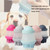 2 PCS 92645 Pet Supplies Round Dog Bathing Massage Brush(Mint Green)