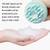 2 PCS 92645 Pet Supplies Round Dog Bathing Massage Brush(Mint Green)