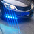 2 PCS 3W  Waterproof Eagle Eye light LED Light for Vehicles, Cable Length: 60cm(Ice Blue Light)