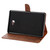 For Galaxy Tab A 10.1 Pressed Flowers Butterfly Pattern Horizontal Flip PU Leather Case with Magnetic Buckle & Holder & Card Slots & Wallet(Brown)