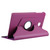 For Galaxy Tab A 10.1 / T580 Litchi Texture Horizontal Flip 360 Degrees Rotation Leather Case with Holder(Purple)