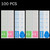 100 PCS for Huawei P8 0.26mm 9H Surface Hardness 2.5D Explosion-proof Tempered Glass Screen Film
