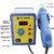 BEST BST-858D AC 220V 50Hz 650W LED Displayer Adjustable Temperature Unleaded Hot Air Gun with Helical Wind(Blue)