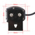 2 PCS  6 inch 6 LED 2 x 18W Car Flash Warning Light Yellow Change White Waterproof Emergency Light, DC 12V