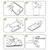 ENKAY Hat-Prince 0.33mm 9H Surface Hardness 2.5D  Explosion-proof Tempered Glass Film for Galaxy Tab S2 8.0 / T715