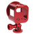 PULUZ Housing Shell CNC Aluminum Alloy Protective Cage Kit with Metal Wrench & Lens Cap & Screw & Tripod Adapter for GoPro HERO5 Session /HERO4 Session /HERO Session(Red)