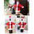 Christmas Dinner Table Santa Decoration Cloth Plush Champagne Wine Bottle Bags Sets