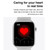 DT200 1.72 inch Color Screen Smart Watch, IP67 Waterproof,Support Temperature Monitoring/Heart Rate Monitoring/Blood Pressure Monitoring/Blood Oxygen Monitoring/Sleep Monitoring(Black)