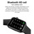 DT200 1.72 inch Color Screen Smart Watch, IP67 Waterproof,Support Temperature Monitoring/Heart Rate Monitoring/Blood Pressure Monitoring/Blood Oxygen Monitoring/Sleep Monitoring(Black)
