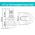 2 PCS H7-5HL-40W 4000lm / 6000K Car LED Headlight, White Light, DC 9-36V