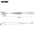 BEST BST-91-4L SA Professional Stainless Steel Wafer Tweezers for Silicon Wafer
