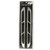 2 PCS Bonnet Air Flow Vent Fender Sticker for Car Decoration, Size: 36.5cm x 3.5cm x 1cm 2 PCS Bonnet Air Flow Vent Fender Sticker for Car Decoration, Size: 36.5cm x 3.5cm x 1cm