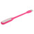 100 PCS Portable Mini USB 6 LED Light, For PC / Laptops / Power Bank, Flexible Arm, Eye-protection Light(Pink)