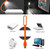 100 PCS Portable Mini USB 6 LED Light, For PC / Laptops / Power Bank, Flexible Arm, Eye-protection Light(Pink)