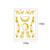 10 PCS Hot Stamping Waterproof Music Festival Face Tattoo Sticker(VS-007)