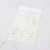 10 PCS Hot Stamping Waterproof Music Festival Face Tattoo Sticker(VS-007)