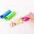 5 PCS Soft Resin Tube Shaped Reusable Magic Handheld Rolling Garlic Peeler Kitchen Tools (Random Color Delivery)