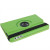 360 Degree Rotation Leather Case with Holder for iPad mini 1 / 2 / 3 (Green)
