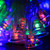 7m Bell Pendants Decoration String Lights, 30-LED Multi-Colored Light  (AC 220V / EU Plug)(Transparent)