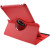 360 Degree Rotatable PU Leather Case with Sleep / Wake-up Function & Holder for New iPad (iPad 3) / iPad 2, Red(Red)