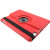 360 Degree Rotatable PU Leather Case with Sleep / Wake-up Function & Holder for New iPad (iPad 3) / iPad 2, Red(Red)