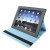 360 Degree Rotatable PU Leather Case with Sleep / Wake-up Function & Holder for New iPad (iPad 3) / iPad 2, Baby Blue