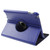 360 Degree Rotatable Leather Case with Sleep / Wake-up Function & Holder for New iPad (iPad 3), Sapphire Blue