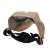 High Intensity Terrifying Evil Facepiece Skeleton Anti BB Bomb Face Mask with Elastic Bands(Brown)