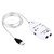 USB Interface Guitar Link Cable PC / MAC Recording(White)