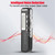 4GB Digital Voice Recorder Dictaphone MP3 Player, Support Telephone Recording, VOX Function(Black)(Black)