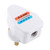 Power Plug Travel Power Adaptor, UK Plug(White)