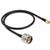 N Male to RP-SMA Converter Cable, Length: 50cm(Black)
