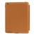 4-folding Slim Smart Cover Leather Case with Holder & Sleep / Wake-up Function for iPad 4 / New iPad (iPad 3) / iPad 2(Brown)